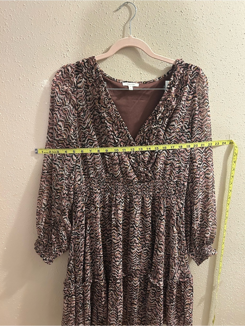 Maurices woman’s Dress- Excellent condition- Size Large